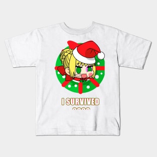 I Survived 2020 Padoru Kids T-Shirt